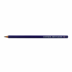 Crayon à papier du Conseil Constitutionnel bleu - Conseil des Sages