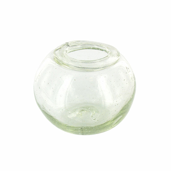 Mini-vase en verre transparent