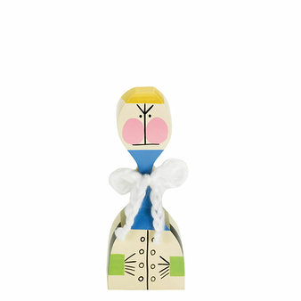 Figurine en bois Alexander Girard N°21 - Vitra