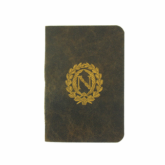 Soft leather Small notebook Napoleon - 36 pages