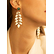 Athena Earrings - Green agate - Collection Constance
