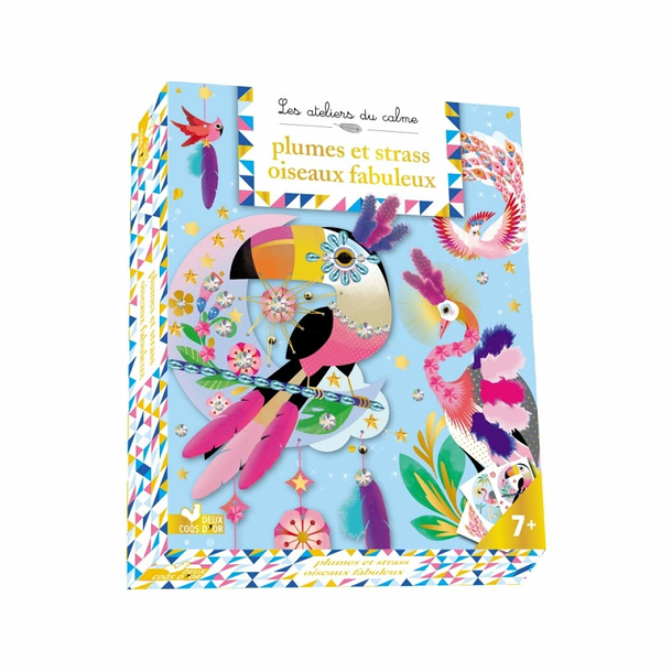 Feathers and rhinestones Fabulous birds