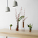 Large Reversible Vase Grey / orange - Block design