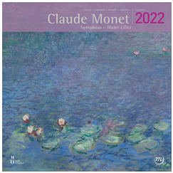 Calendrier 2022 Claude Monet Nymphéas - Grand format