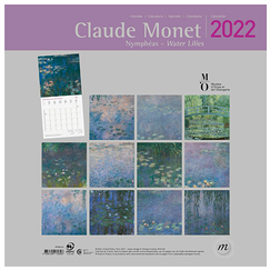 Claude Monet Water Lilies Large Calendar 2022