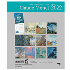 Calendrier 2022 Claude Monet - Petit format