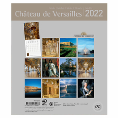 Palace of Versailles Small size Calendar 2022