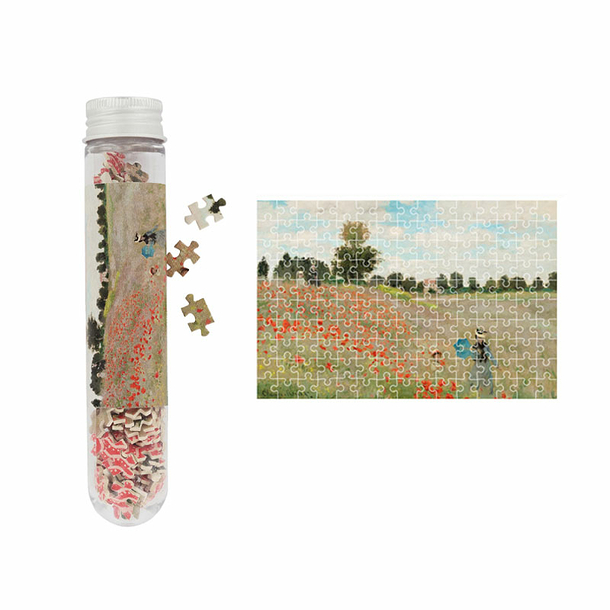 Micro Puzzle Claude Monet - The Poppies - 150 pieces
