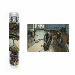 Micro Puzzle Gustave Caillebotte - The floor scrapers - 150 pieces