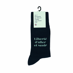 Socks 40/45 Constitutional Council - Liberté d'aller et venir