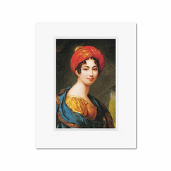 Reproduction sous Marie-Louise Julie Louise Duvidal de Montferrier- Autoportrait