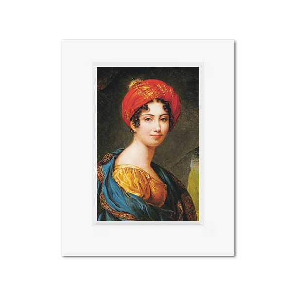 Reproduction sous Marie-Louise Julie Louise Duvidal de Montferrier- Autoportrait