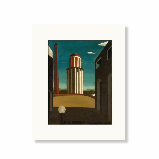 Reproduction sous Marie-Louise Giorgio de Chirico - Le retour du poète