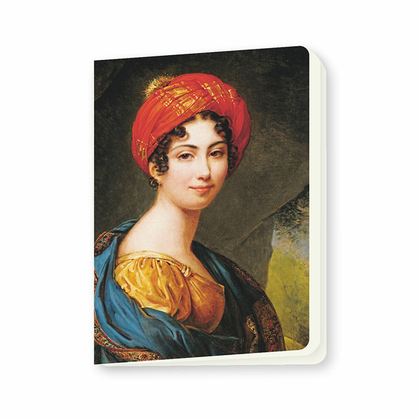 Notebook Julie Louise Duvidal de Montferrier - Self-portrait