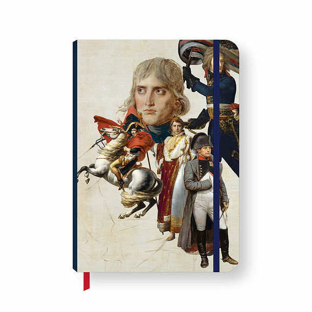 Notebook with Elastic Band - Portraits of Napoleon