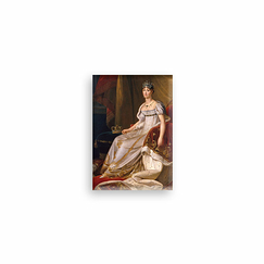 Magnet Gérard - Portrait of Josephine in Coronation Robes