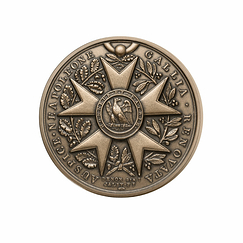 Historic Medal 17th effigy of Napoleon - Bronze 41 mm - Monnaie de Paris