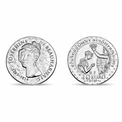 Joséphine de Beauharnais 10€ Silver proof - Monnaie de Paris