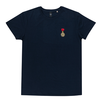 T-shirt marine Napoléon 1er Médaille de la Légion d'honneur