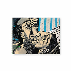 Spiral Notebook Picasso - The Kiss