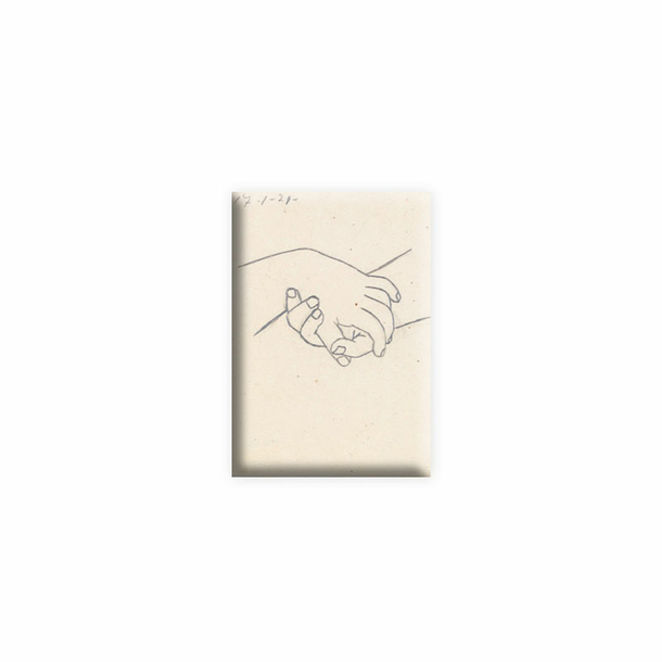 Magnet Pablo Picasso - Two folded hands