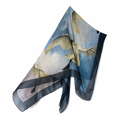 Foulard en soie - Cygne - Rijks Museum