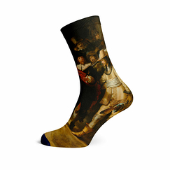 Chaussettes Rembrandt - La ronde de nuit - 37-41 - Rijks Museum