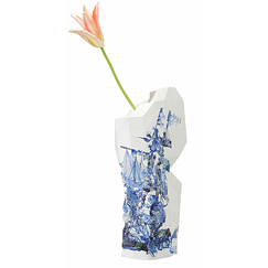 Cache vase en papier Delft - Rijks Museum