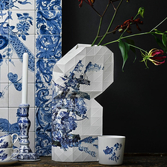 Paper Vase Cover - Delfware - Rijks Museum