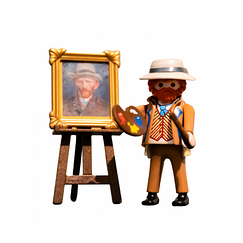 Playmobil Autoportrait - Van Gogh - Rijks Museum