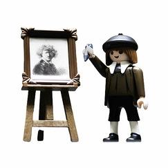 Playmobil Autoportrait - Rembrandt - Rijks Museum