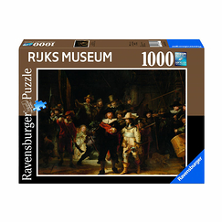 Puzzle 1 000 pièces Rembrandt - La ronde de nuit - Ravensburger et Rijks Museum