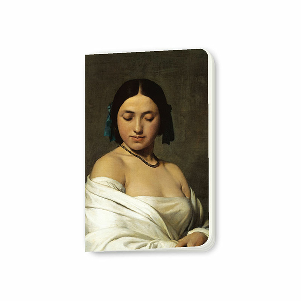 Small notebook Hippolyte Flandrin - Portrait of a young woman, known as La Florentine