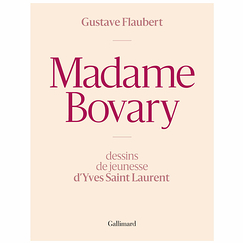 Madame Bovary. Youthful drawings by Yves Saint Laurent