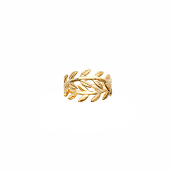 Laurel leaves Ring