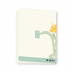 Notebook Stylized floral design - Émile Bernaux