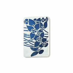 Small Notebook Manufacture of Gustavsberg  - Blue Vase (detail)