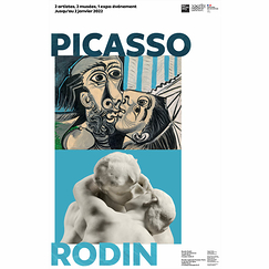 Exhibition poster - Picasso - Rodin
