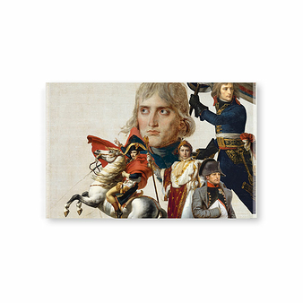Porte-documents avec bouton pression - Napoléon Portraits - A5
