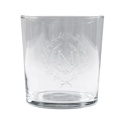 Engraved Glass Napoleon Emblems