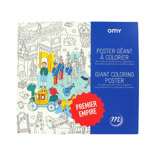 Giant coloring Poster French First Empire