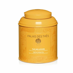 Thé des moines - Thés vert et noir parfumés - Floral - 100g Boîte Jaune - Palais des thés