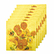 Set de 20 serviettes en papier Vincent van Gogh - Les tournesols - Van Gogh Museum Amsterdam®