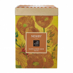 Newby® Green tea in tin Vincent van Gogh - Sunflowers - Van Gogh Museum Amsterdam®