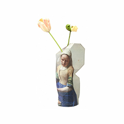 Paper Vase Cover Johannes Vermeer - The Milkmaid - Rijks Museum