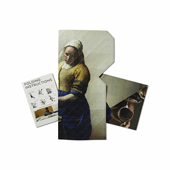 Paper Vase Cover Johannes Vermeer - The Milkmaid - Rijks Museum