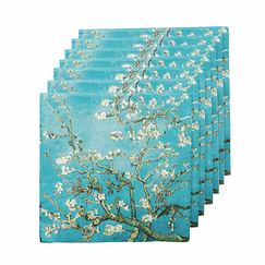Set of 20 Napkins - Almond blossom - Van Gogh Museum Amsterdam®
