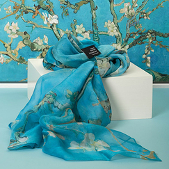 Silk Scarf Vincent van Gogh - Almond Blossom - Van Gogh Museum Amsterdam®