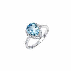 Blue Topaz Ring - H.Azeem