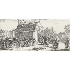 La dévastation d'un monastère - Jacques Callot